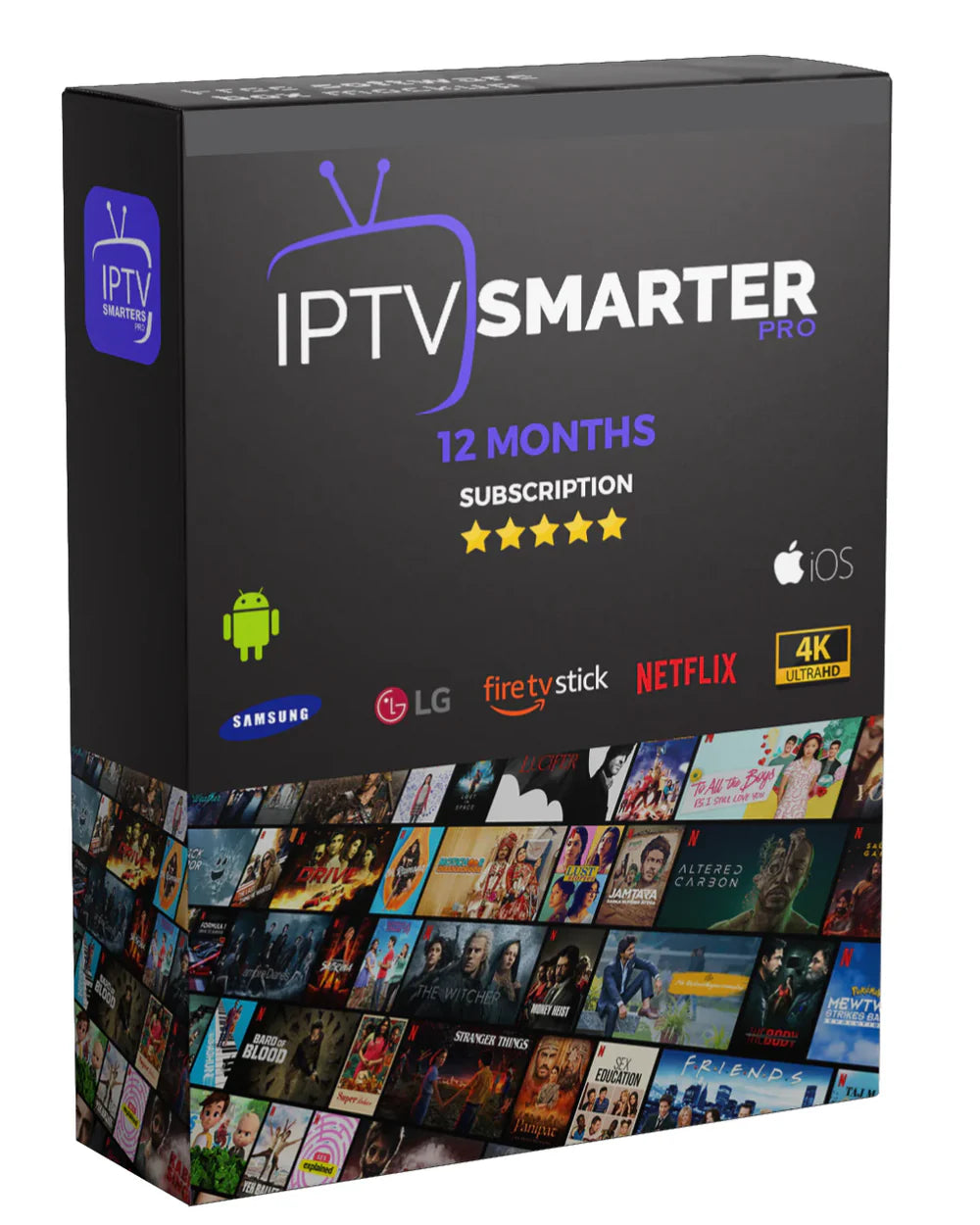 iptv smarters pro subscription 12 months 