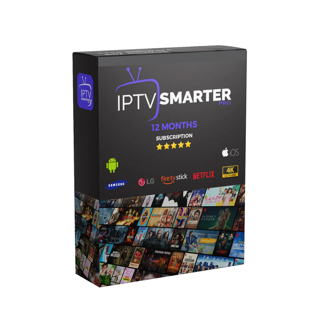 BUY IPTV SMARTERS PRO SUBSCRIPTION / 12 MONTHS IPTV SMARTERS PRO  SUBSCRIPTION SMARTERS