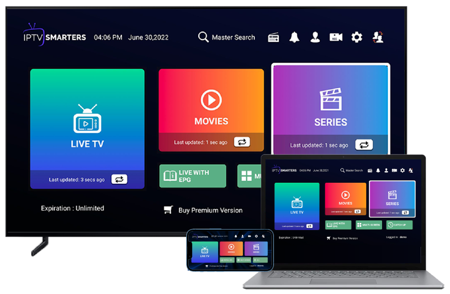 1 Month IPTV Smarters Pro - Your Ultimate Entertainment Hub for Firestick/Android TV/PC