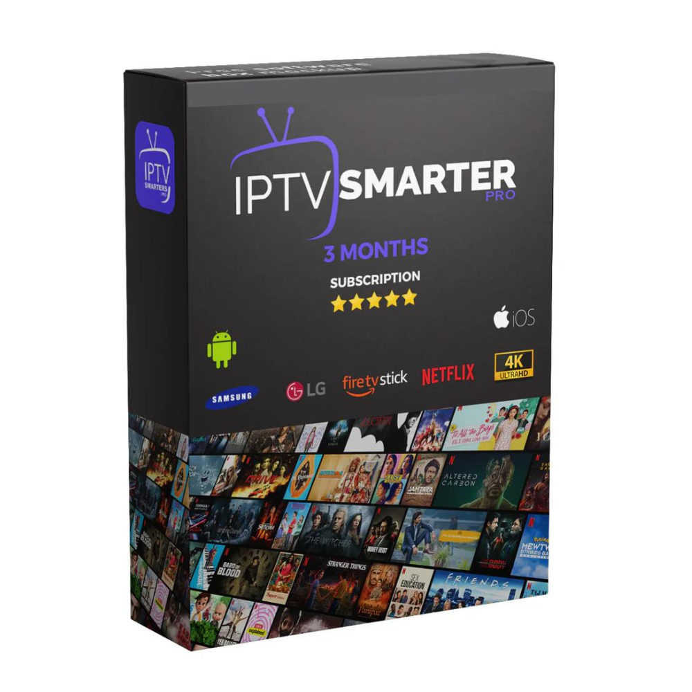 3 Months Enhance Your Viewing Experience  IPTV Smarters Pro on Firestick/Android TV/PC