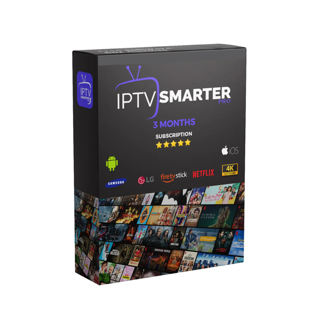 BUY IPTV SMARTERS PRO SUBSCRIPTION / 3 MONTHS IPTV SMARTERS PRO  SUBSCRIPTION SMARTERS