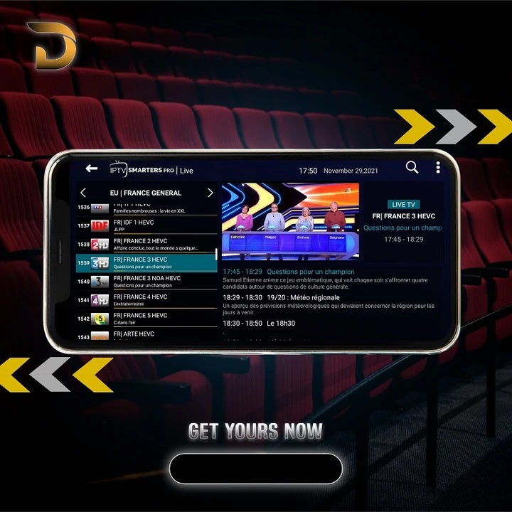 Best IPTV subscription for IPTV SMARTERS Lite and pro